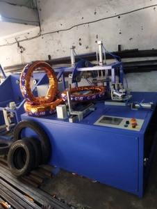 Máquina Envolvedora de Bobinas Horizontal Eléctrica Semiautomática para Empaquetado de Láminas y Cajas - Product Image 3