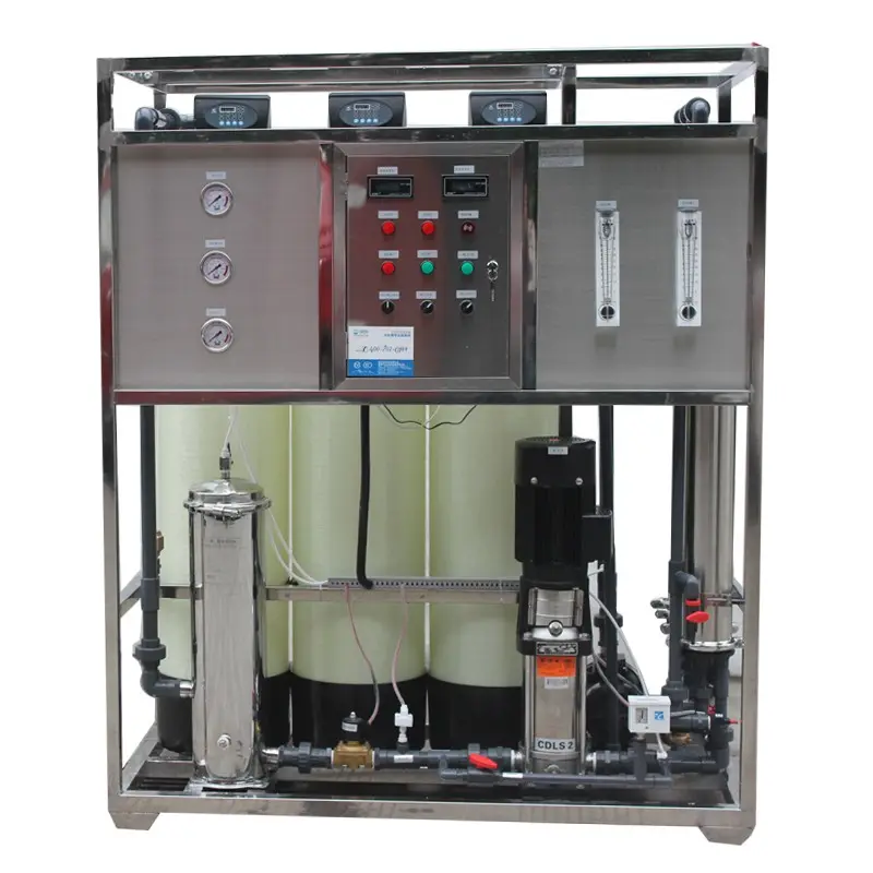 CE/ISO approved 1000LPH soda RO Water treatment filter machine for tap water to pure water