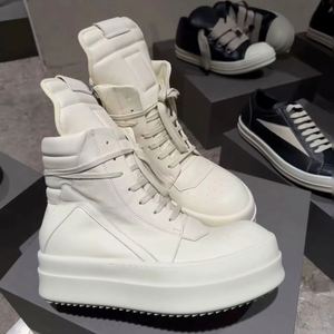 Botines Planos de Caña Alta Sin Cordones - Zapatos Deportivos de Lujo Casuales para Hombre, Negros, Ligeros, Desodorantes, a la Moda - Product Image 1