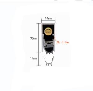Concealed Aluminum Drop Down Automatic <strong>Door</strong> Bottoms <strong>Door</strong> <strong>Sealer</strong> Strip <strong>for</strong> Bottom of <strong>Door</strong> - Product Image 2