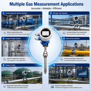 เครื่องวัดอัตราการไหลแบบเทอร์มอลแมสส์โฟลว์มิเตอร์ของ Endress Hauser ของแท้ 100% ความแม่นยำสูง สำหรับการวัดก๊าซอัดและก๊าซอุตสาหกรรม - Product Image 6