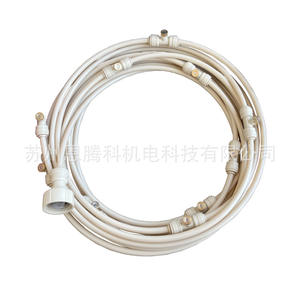 Système de brumisation 9m à 11 buses en PVC basse pression pour le refroidissement et l'humidification des jardins et des trampolines (usage industriel) - Product Image 2