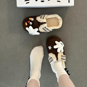 Plataforma de Goma con Diseño de Mickey Mouse para Mujer, Otoño/Invierno 2025, Casual, Punta Cerrada, Entresuela y Suela de EVA - Product Image 4