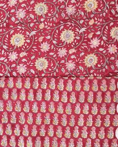 Telas LEGACY de Primera Calidad, Tela de Algodón Ligera con Estampado Floral, Textil Tejido para Vestidos, Kurta, Trajes, Dupatta, Decoración del Hogar, Niñas - Product Image 1