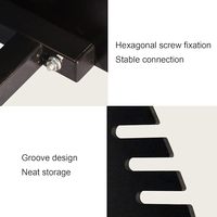Support d'affichage au sol en métal multifonctionnel, personnalisable pour les entreprises, économique, robuste, pour carrelage en porcelaine, support pour pierre céramique