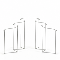 Arche de toile de fond de mariage en fer forgé en forme de S, grande taille, sur mesure, couleur personnalisable, pour décoration de scène