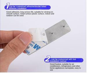 Plaques métalliques vierges en aluminium brossé argenté avec motif <span class=keywords><strong>CD</strong></span>, personnalisables avec logo estampé, fournies par l'usine, pour plaques nominatives de haut-parleurs en métal tendance - Product Image 2