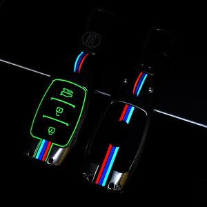 Funda de Silicona y Aleación de Zinc para Llaves de Coche <span class=keywords><strong>Hyundai</strong></span> IX25 IX35 MISTRA Elantra <span class=keywords><strong>Tucson</strong></span> Sonata VERNA LAFESTA con Anillo Llavero - Product Image 3