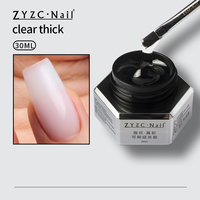 Gel de Construction Multicolore en Gros – 5 Teintes Effet Naturel – Livraison Rapide – Faible MOQ pour la Création d'Ongles