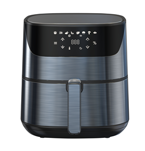 Friggitrice ad Aria Elettrica Quadrata in Acciaio Inox da 8L con Display Digitale, Grande Capacità <span class=keywords><strong>XL</strong></span> per Uso Domestico - Product Image 6