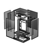 Boîtier Deepcool CH270 Digital Case Supporte les cartes mères Mini-ITX/M-ATX avec un écran numérique pour le gaming