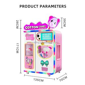 Professional Dental <b>Floss</b> Fairy Sugar Commercial Full Automatic Cotton Candy Vending <b>Machine</b> - Product Image 5
