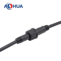 AOHUA DC 5.5*2.1/5.5*2.5 mâle femelle connecteur d'alimentation cc ip65 12v dc 5.5x2.1mm mâle femelle adaptateur jack connecteur led