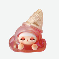 Figura de Resina de Niña con Postre, Linda y Dulce, Figuras de Acción Kawaii, Figuras de Anime, Juguetes de Caja Sorpresa, Venta al por Mayor, OEM Personalizado