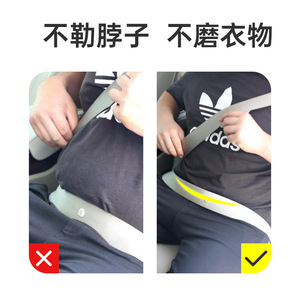 Clip de ceinture de sécurité Shunwei, Clip de fixation de ceinture de sécurité, Régulateur de tension de ceinture de sécurité, Boucle de ceinture de sécurité - Product Image 3