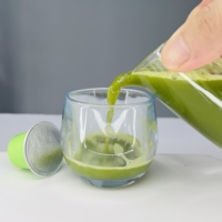 Capsules de thé Matcha, capsules classiques de la marque Coffee and Tea Company, 10 dosettes/boîte, dosettes de Matcha