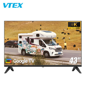 43 pouces Goo-gle <span class=keywords><strong>Camping</strong></span> RV <span class=keywords><strong>TV</strong></span> 4K UHD 2G 8G Chargeur de voiture <span class=keywords><strong>Support</strong></span> <span class=keywords><strong>mural</strong></span> Smartphone Miroir Telesivion Caravan Android Smart DC 12V <span class=keywords><strong>TV</strong></span> - Product Image 2