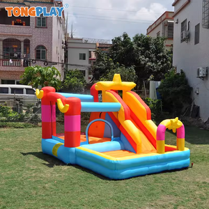 Fun Indoor Kids Inflable Castle Bouncer Slide y Bouncy Jumping House para juego activo - Product Image 3