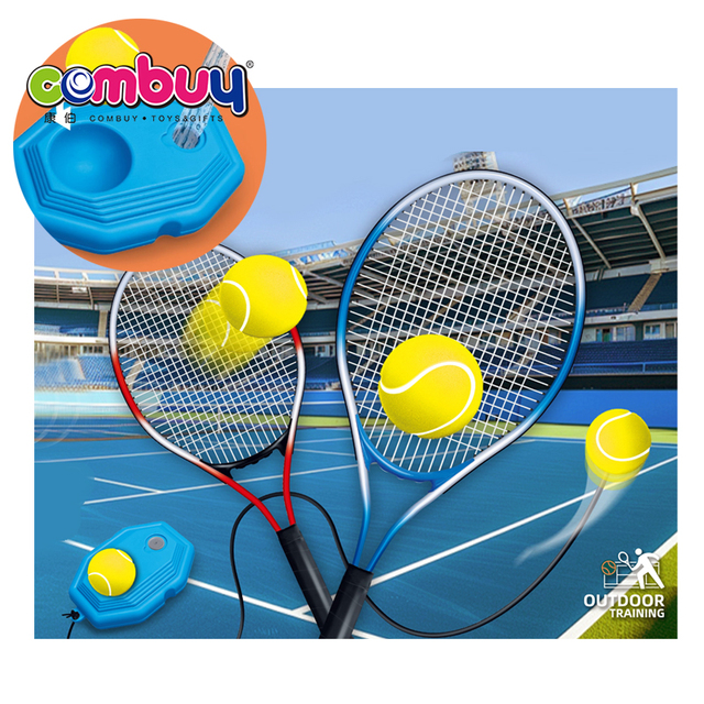 Sport Outdoor Training Balls Game Plastic Boxing Headband Base Set Double Ball Tennis Trainer Toys