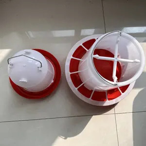 6KG Plastic Thickened Water Feeder For Chickens Broiler