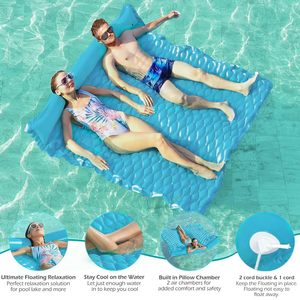 Khổng lồ nổi Mat hồ bơi float-thêm lớn Inflatable hồ Float bè phòng chờ cho người lớn và trẻ em - Product Image 3