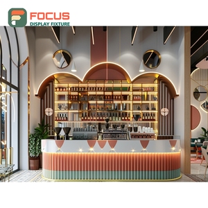 High Capacity Coffee Merchandise Display Rack Matte Black Finish Cup Lid Display Area Bakery Cafe Display Rack - Product Image 1