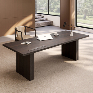 Set di Scrivania e Sedia da <span class=keywords><strong>Ufficio</strong></span> Modulare in Legno, Scrivania per Studio, Scrivania per Computer Portatile, Arredamento di Lusso per <span class=keywords><strong>Ufficio</strong></span> Domestico dal Design Moderno - Product Image 1