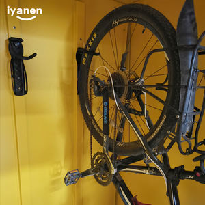 Vente chaude Armoire de rangement pour vélo jaune durable Grande capacité de rangement Casier à vélo - Product Image 4