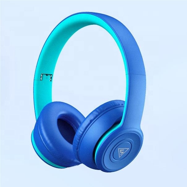 DOQAUS CN1 Child Safe Volume 3.5mm Jack Earphone Headset Accept OEM/ODM Folding Kids Headphone