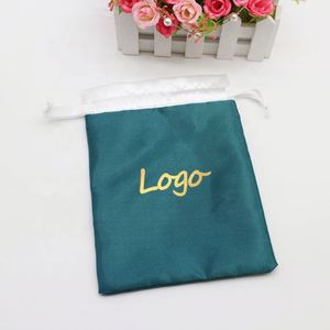 Customized Satin Drawstring Pouch with Logo Satin Jewellery Collection Packaging <b>Bag</b> with <b>Personalised</b> Logo - Product Image 6