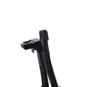 PCIE 5.0 12+4pin Graphics Card <b>Cable</b> Male to 90 Degree ATX <b>Power</b> Supply Extension GPU 600W for 4090 12V PCIE 5.0 600W 16Pin GPU - Product Image 2