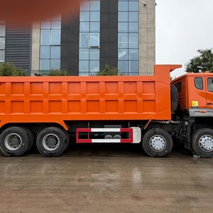 Camión Volquete Usado SINOTRUK HOWO 8x4 <span class=keywords><strong>de</strong></span> 12 Ruedas, 41-50t, 30 Metros Cúbicos, Diésel, Volquete Pesado, Conducción Izquierda, para Construcción Urbana - ¡Gran Oferta! - Product Image 5