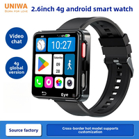 Reloj Inteligente con Tarjeta SIM, Versión Global 4G, Cámara Dual de Alta Definición, Teléfono Multifuncional, Reloj Deportivo