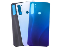 Coque arrière pour Xiaomi Redmi Note 8 & 8 Pro, coque de batterie, coque arrière de téléphone portable avec adhésif pour objectif de caméra