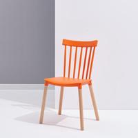 Chaise de stade empilable en plastique de qualité supérieure pour restaurant, repas en plein air, cuisine, maison, design moderne, mobilier commercial et domestique