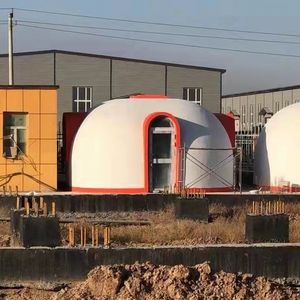 현대 가정 차고 사무실 캡슐 호텔을 위한 휴대용 화장실 자고있는 깍지 샤워 룸을 가진 조립식 모듈 작은 EPS 돔 집 - Product Image 6