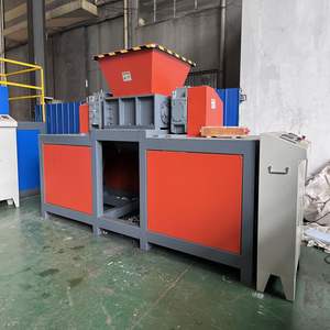 Trituradora de Barriles de Aceite Usado de Doble Eje, Trituradora de Muebles Eléctricos y Refrigeradores Viejos - Product Image 3