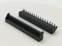 Connecteurs femelles à pas de 2,54 mm, type pattes de mille-pattes à rangée unique, 5, 13, 16, 25 broches, connecteur PCB