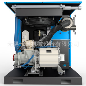 เครื่องอัดอากาศแบบสกรูแม่เหล็กถาวร Liutech Lu37 Pmi 380 โวลต์ ระบายความร้อนด้วยอากาศ สำหรับใช้งานในอุตสาหกรรม - Product Image 3
