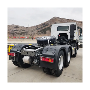 Howo 380 6x4 Tracteur Cheval Camions LHD RHD Transport Longue Distance 371 380 400 HP Remorque de remorquage Tête de camion - Product Image 3