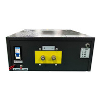 Redresseur pour galvanoplastie 12V 100A avec compteur ampères-heures, commande locale, monophasé 220V