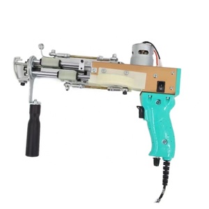 Máy dệt thảm thủ công bán buôn, súng tua rua kép màu đỏ hồng vàng, kiểu mới, kiểu cắt vòng lông 2 trong 1, súng tua rua điện dùng cho thảm trải sàn - Product Image 6