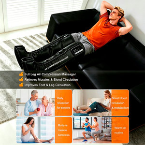 Bottes de compression thérapeutiques portables sans fil à <span class=keywords><strong>4</strong></span> chambres, 3200 mAh, avec télécommande et démarrage synchrone, marque privée - Product Image 3