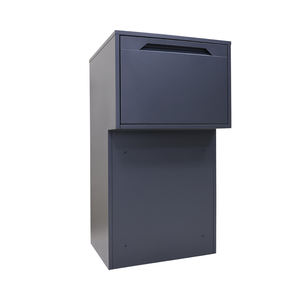 Caja de buzón de correo de acero para jardín al aire libre, Metal recubierto de polvo con bloqueo de llave, bloqueo seguro, buzón montado en la pared - Product Image 6