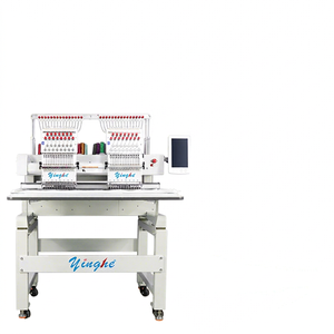 New Best Value Yinghe 2 Head 15 Needle High-Speed Computerized Motor Desktop Embroidery <b>Machine</b> High-Accuracy for Small Workshop - Product Image 1