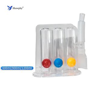 Allenatore Respiratorio per Migliorare la Funzione Polmonare, Spirometro, Esercitatore Respiratorio, Sistema di Misurazione per la Cura della Salute Domestica e Riabilitazione - Product Image 1