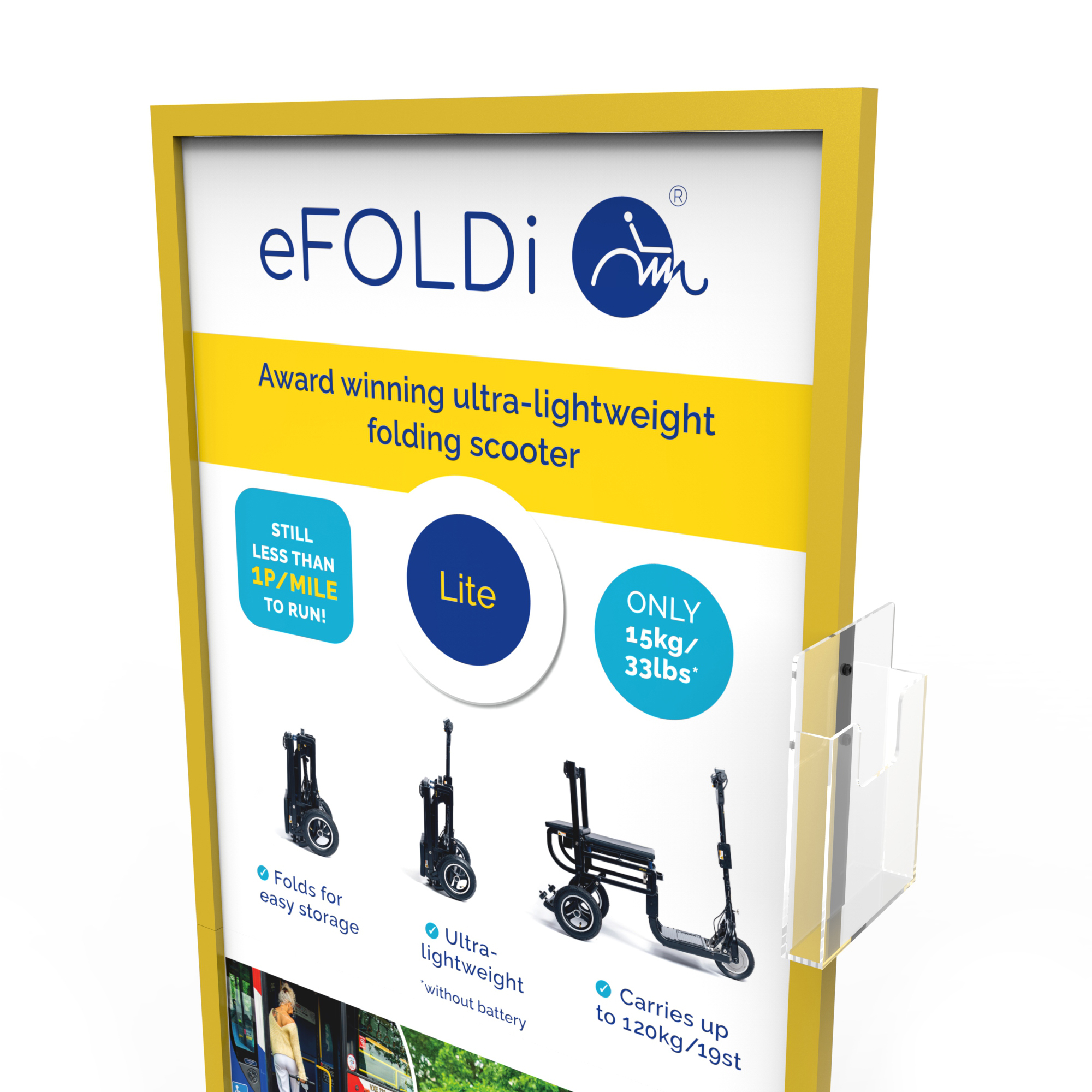 Electric Bicycle Barrier-free Power Bicycle Display Stand Electric Scooter Platform Display Retail Store — view 3