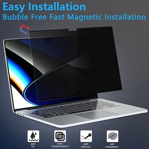 Pantalla DE PRIVACIDAD magnética para MacBook <span class=keywords><strong>Pro</strong></span> de 14 pulgadas (2021-2025, <span class=keywords><strong>M1</strong></span>/M2/M3/M4/M5) Filtro de deslumbramiento mate extraíble para portátil <span class=keywords><strong>Mac</strong></span> <span class=keywords><strong>Pro</strong></span> de 14,2" - Product Image 4