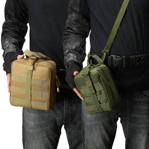 600D Molle Ifak Pouch Rip Away Tactical Tear Away Medical Pouch Vide First Aid Pouch Bag pour Camping Randonnée Voyage - Product Image 1