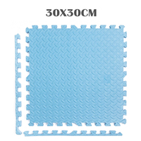 Tapis de jeu pour bébé en mousse PE écologique 30*30cm, imperméable, tapis de puzzle pour ramper